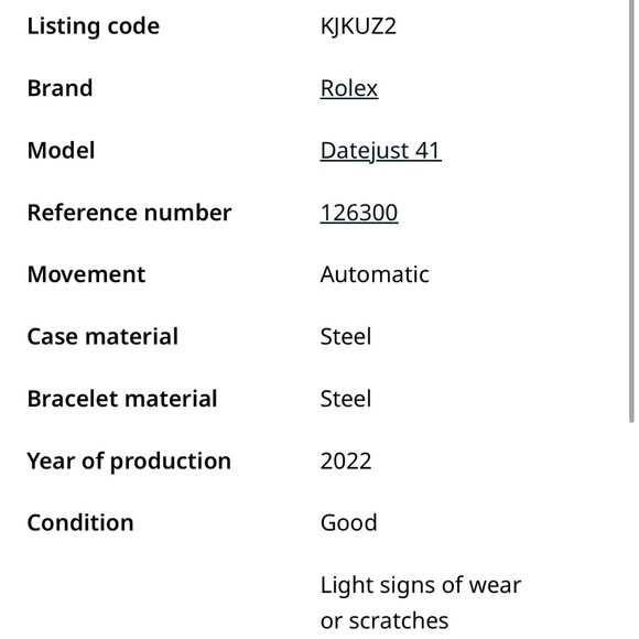 Rolex Datejust 41 Black Automatic 2022 Original box, original - Picture 7 of 10